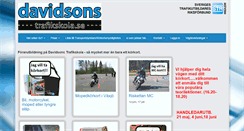 Desktop Screenshot of davidsons-trafikskola.se